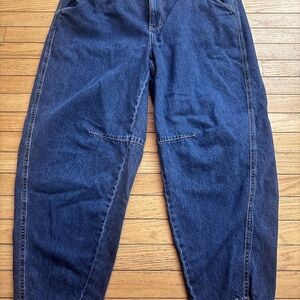 Ava & Viv Women's Flare Jeans in Deep Blue